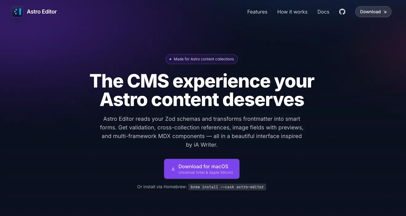 Astro Editor