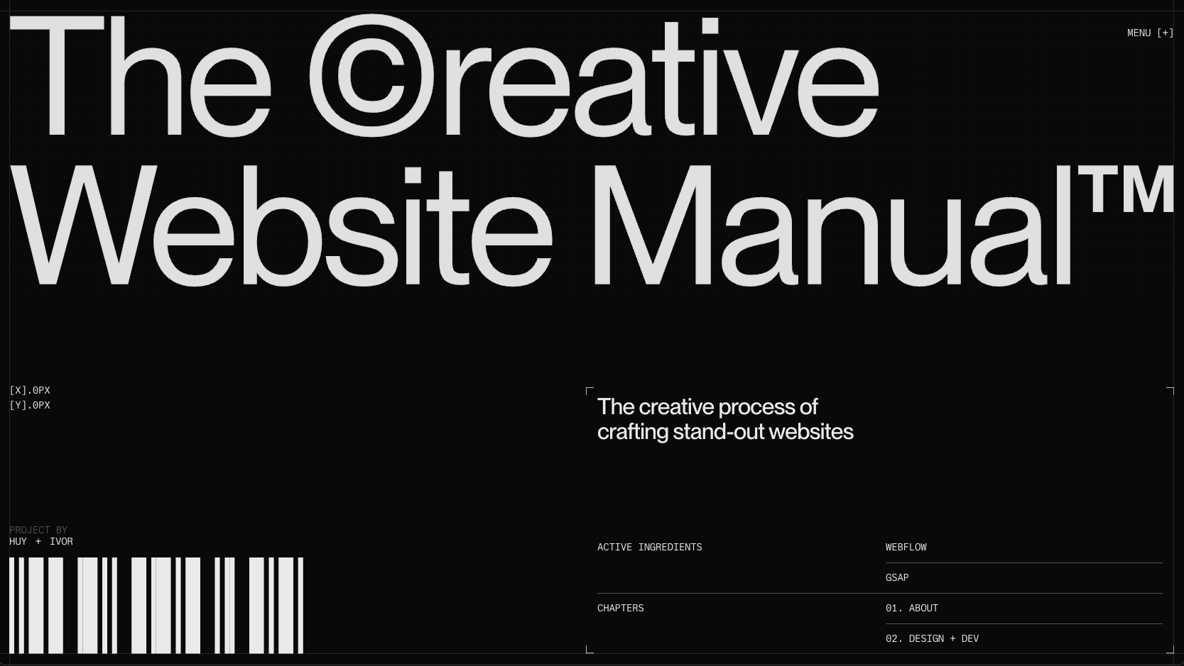 The Creative Web Manual